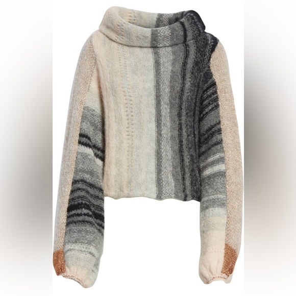 Free People Cloud Kicker Sweater - Picture 1 of 10